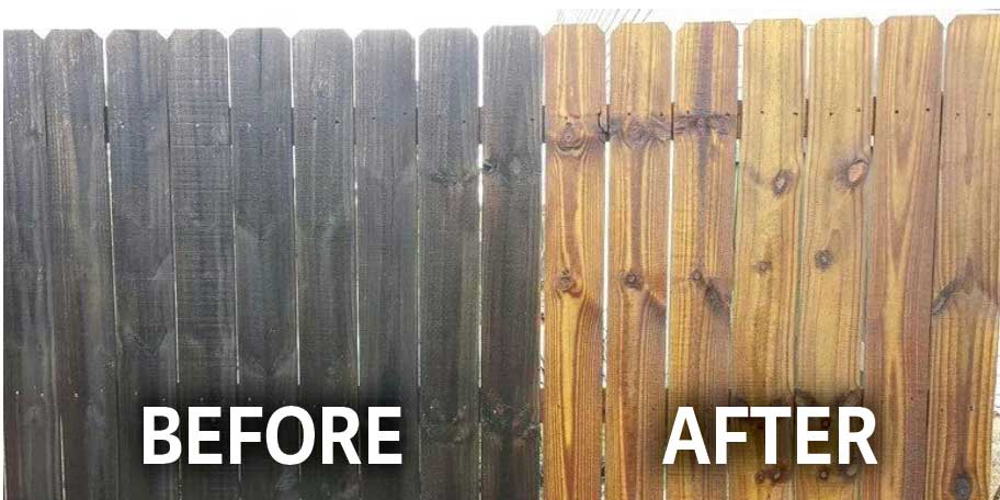 fencing before and after