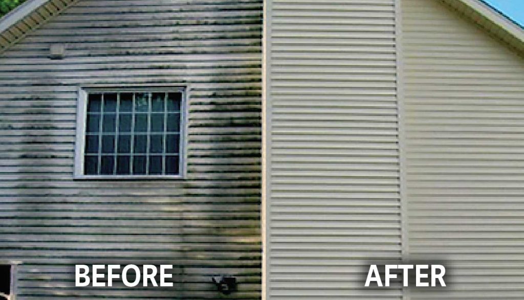 siding before and after